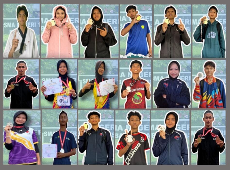 Jawara SMA Negeri 1 Banyumas Borong Medali POPDA 2026