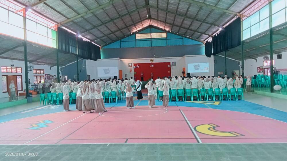 Ega, Duta Genre Laksanakan Sosialsisasi di SMA negeri 1 Banyumas Tahun 2026