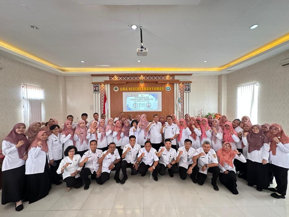 SMA Negeri 1 Banyumas Selenggrakan IHT Penyusunan RPP Pembelajaran Mendalam 2025