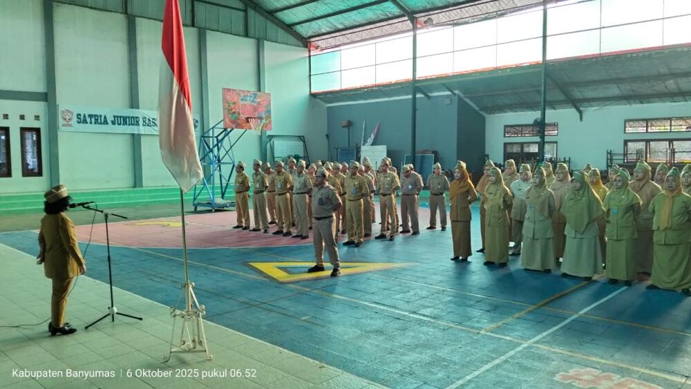 SMA Negeri 1 Banyumas Gelar Apel pada Oktober 2025