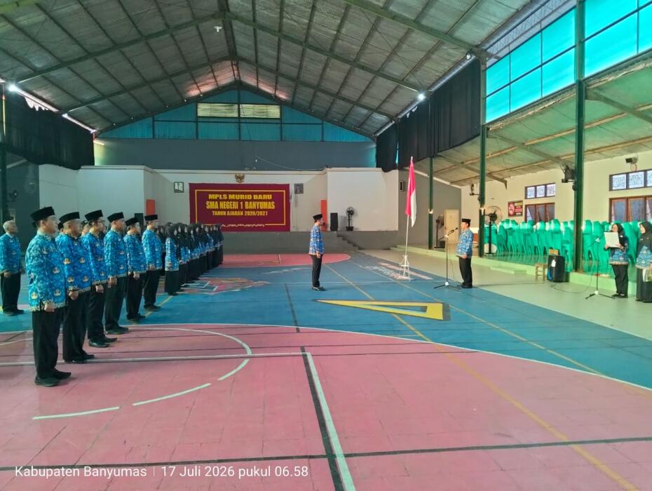 Apel Kesadaran KORPRI SMA Negeri 1 Banyumas pada Juli 2026