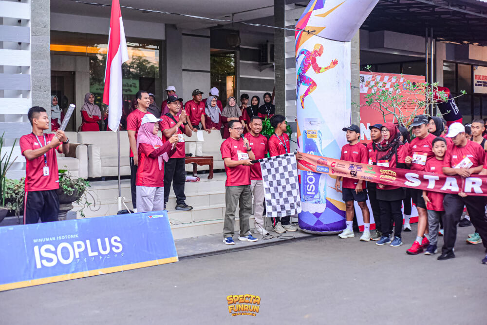 Gebyar Specta Fun Run Akhiri Episode Lelana Adhinata