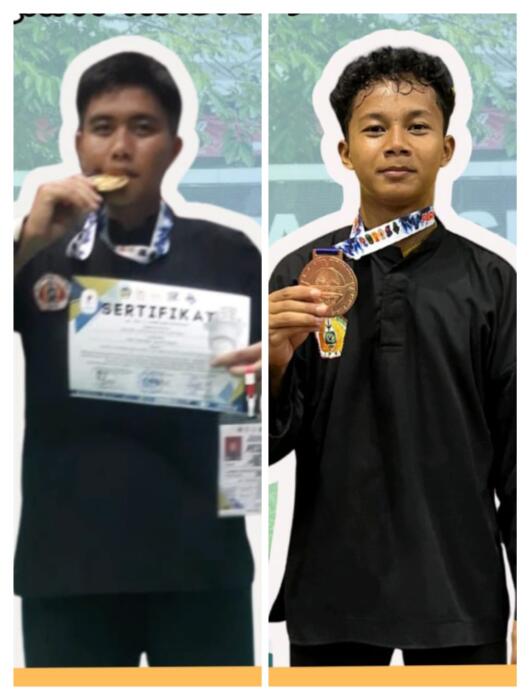 Dua Pesilat SMABA Peroleh Juara Agustus 2025