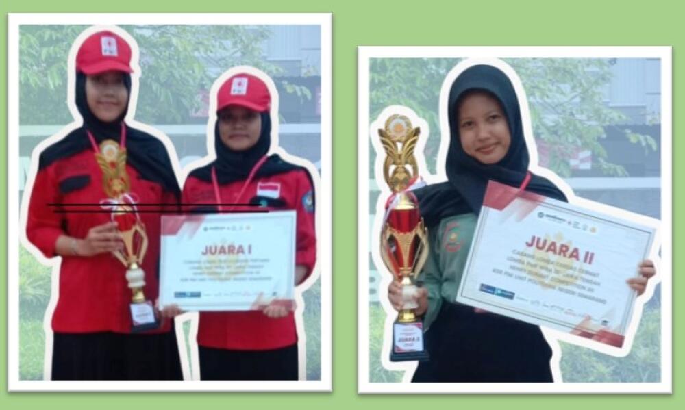 Bharema Persembahkan Juara 1 dan 2 untuk SMA Negeri 1 Banyumas